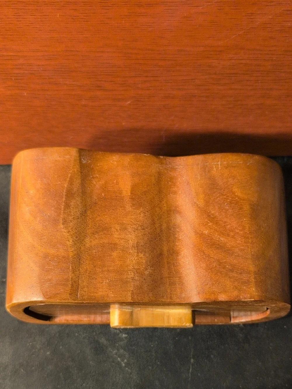 Handcrafted Wood Trinket Box With Drawer